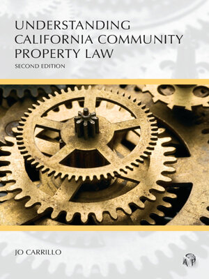 cover image of Understanding California Community Property Law
